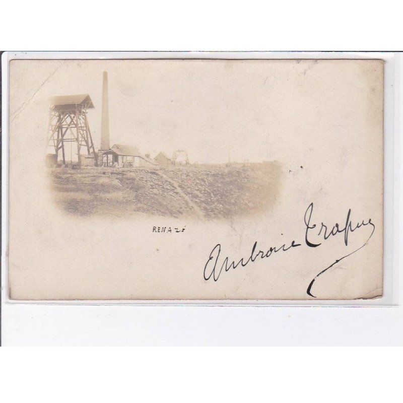 RENAZE - Carte - Photo - Les ardoisières - état