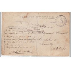 ROCHEFORT SUR MER : carte photo de la grève des travailleurs du port - très bon état