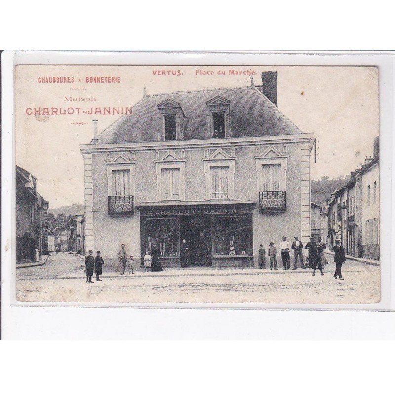 VERTUS - Place du Marché - Maison Charlot-Jannin - très bon état