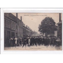 TERGNIER - Concours de pêche à la ligne - Le défilé , rue des ateliers - très bon état