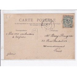 TERGNIER - Concours de pêche à la ligne - Le défilé , rue des ateliers - très bon état