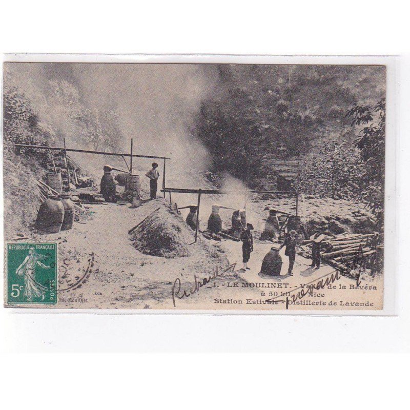 LE MOULINET - Vallée de la Bevéra - Station estivale - Distillerie de lavande -  très bon état