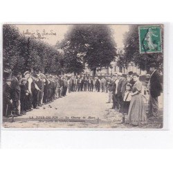 LA TOUR DU PIN - Le Champs de Mars - Une partie de boules intéressante - très bon état