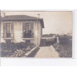 ANTIBES - carte-photo d'une villa - très bon état