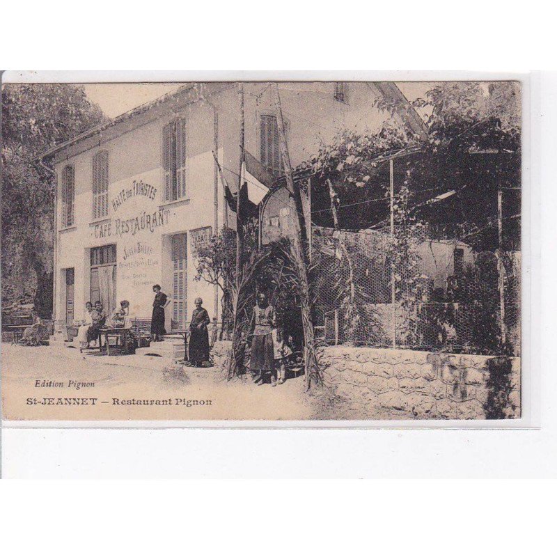 SAINT JEANNET - Restaurant Pignon - état