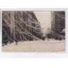 NARBONNE - Carte - Photo - Tempête de neige en 1921 - très bon état