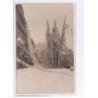 NARBONNE - Carte - Photo - Tempête de neige en 1921 - très bon état