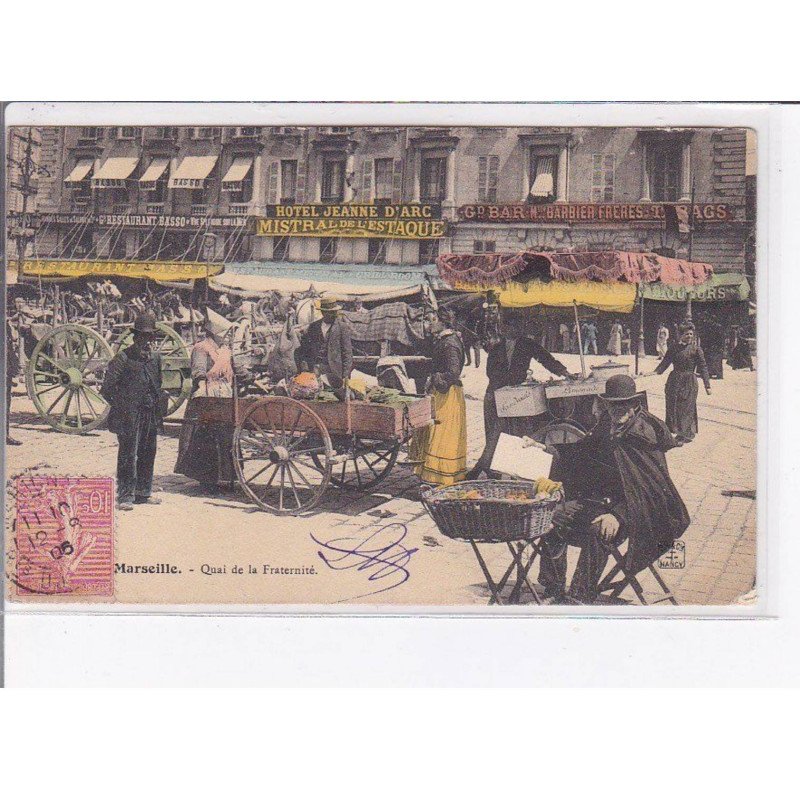 MARSEILLE - Quai de la Fraternité - état