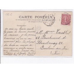 ALLANCHE - La diligence sur la route d'Allanche - très bon état