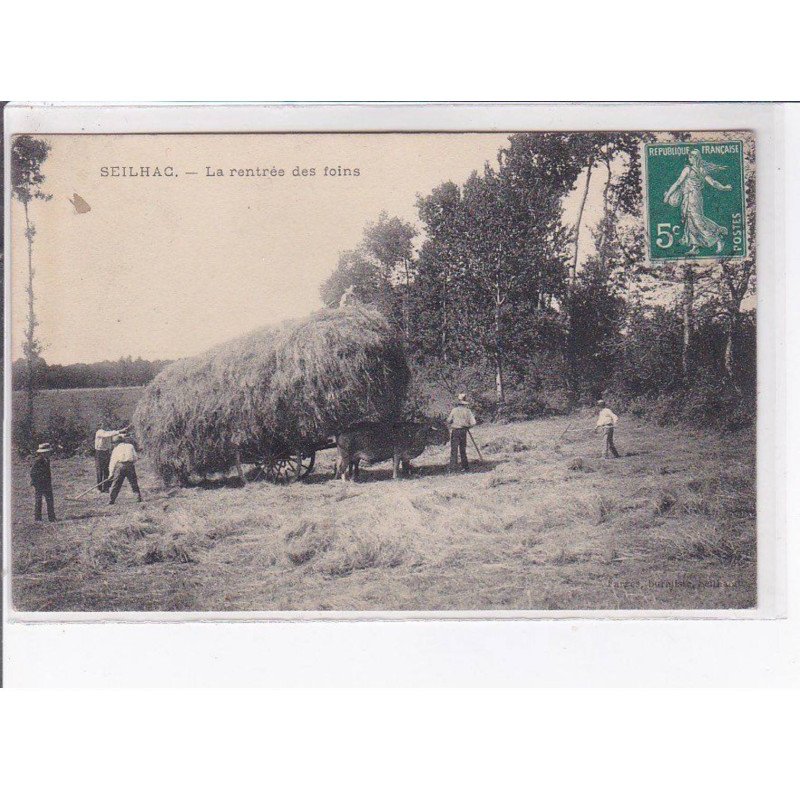 SEILHAC - La rentrée des foins - très bon état SEILHAC - La rentrée des foins - très bon état