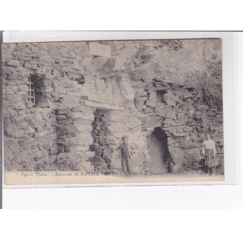 BRANDO - Entrée des grottes - état