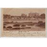 ROSCOFF : carte photo de la plage vers 1901 - très bon état