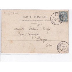 TRAPPE D'AIGUEUEBELLE - La table des Généraux - Grandes Manoeuvres Sud-Est, 1903 - état