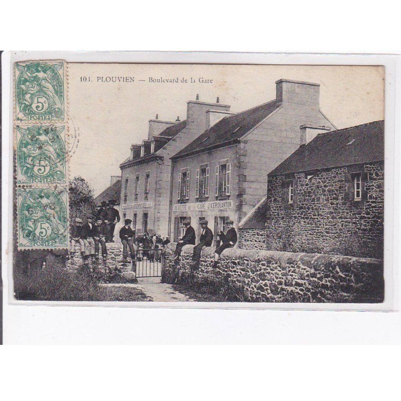 PLOUVIEN - Boulevard de la Gare - Très bon état