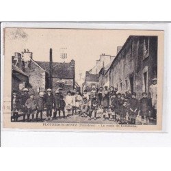 PLOUNEOUR-MENEZ - La route de Commana - Très bon état