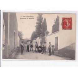 BEAUVOISIN - Joueurs de boules - état