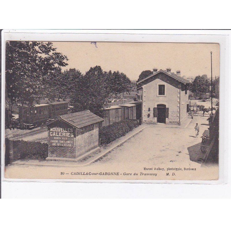 GADILLAC-SUR-GARONNE - Gare de tramway - Très bon état