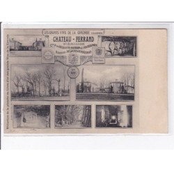 SAINT EMILION - CHATEAU-FERRAND - Les grands vins de la Gironde (publicité) - Très bon état