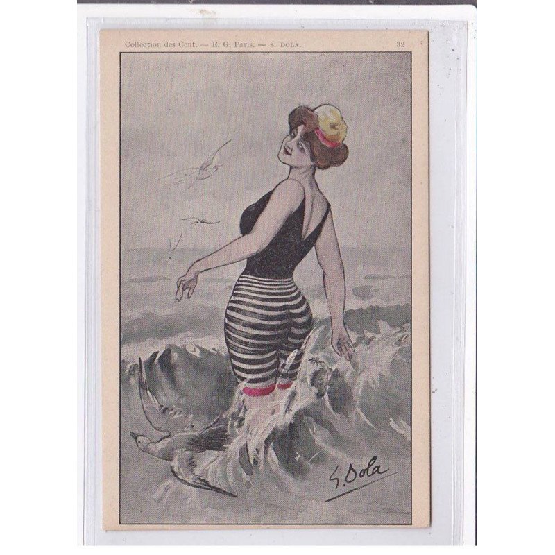 COLLECTION DES CENT : illustrée par DOLA (baigneuse) -  très bon état