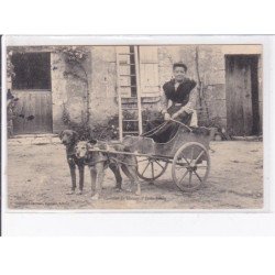 PONT LEVOY - Courrier de Thenay (voiture à chien - attelage) - état