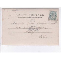 BOVEE - carte - Photo - Rue et villageois - Très bon état