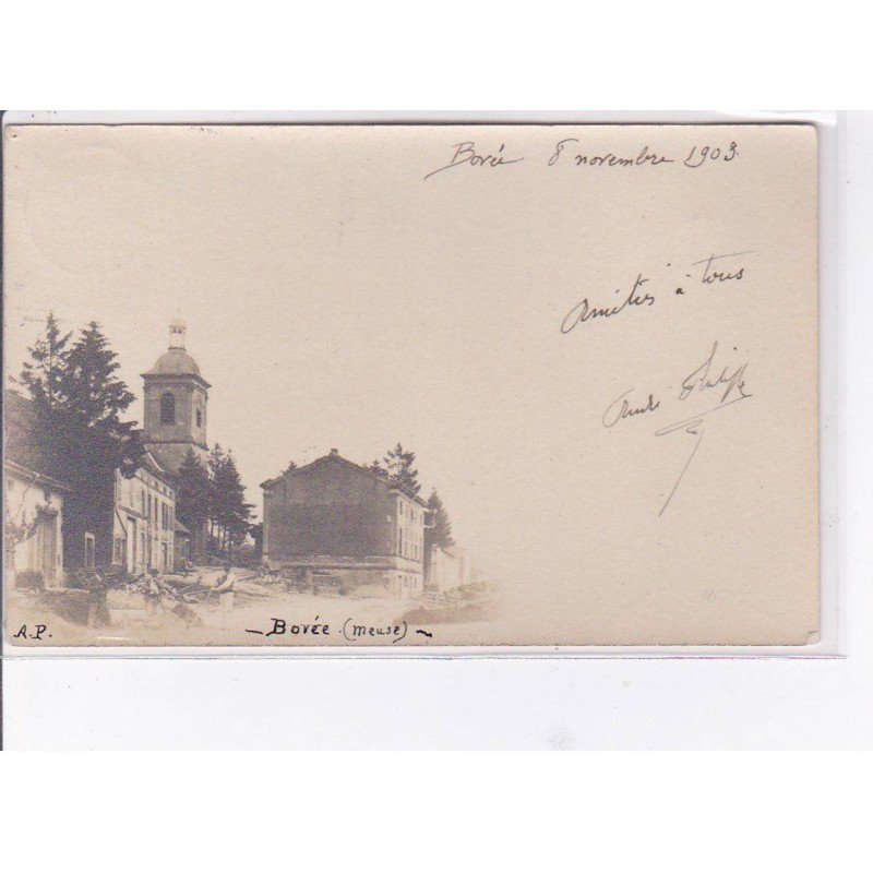 BOVEE - carte - Photo - Villageois - Très bon état