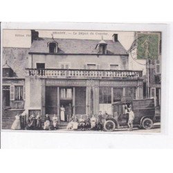 BRASSY - Le départ du courrier - Autobus - Très bon état