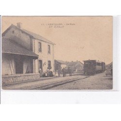 CHATILLON EN BAZOIS - La Gare - état