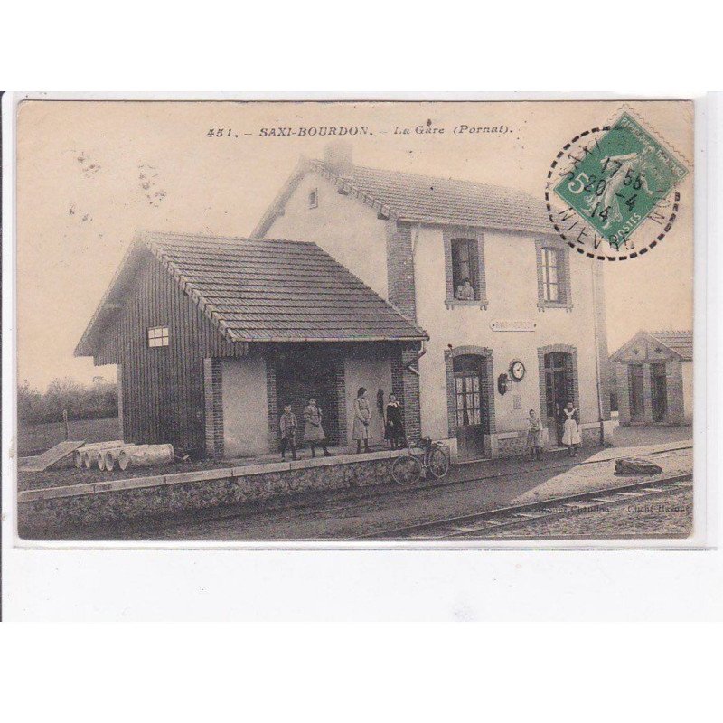 SAXI BOURDON - La Gare - état