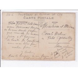 ARGENTON sur CREUSE: carte photo de l'atelier MABIRE (salon de coiffure - coiffeur - chappellerie - éditeur de cpa)