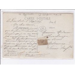 LE PONCHEL : lot de 3 cartes photo de militaires (spahis marocains) en 1915 - bon état général