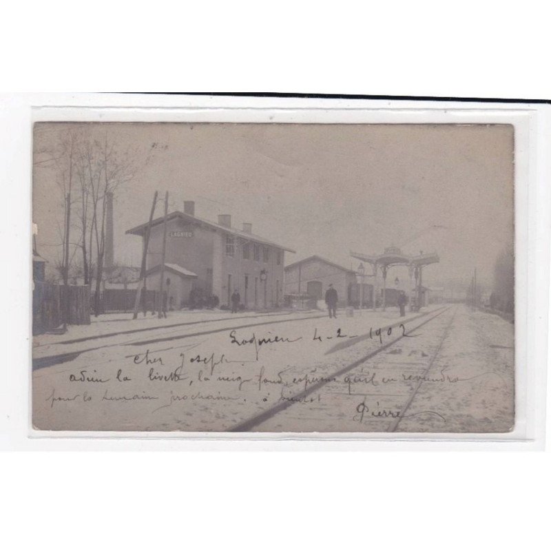 LAGNIEU - Gare - très bon état