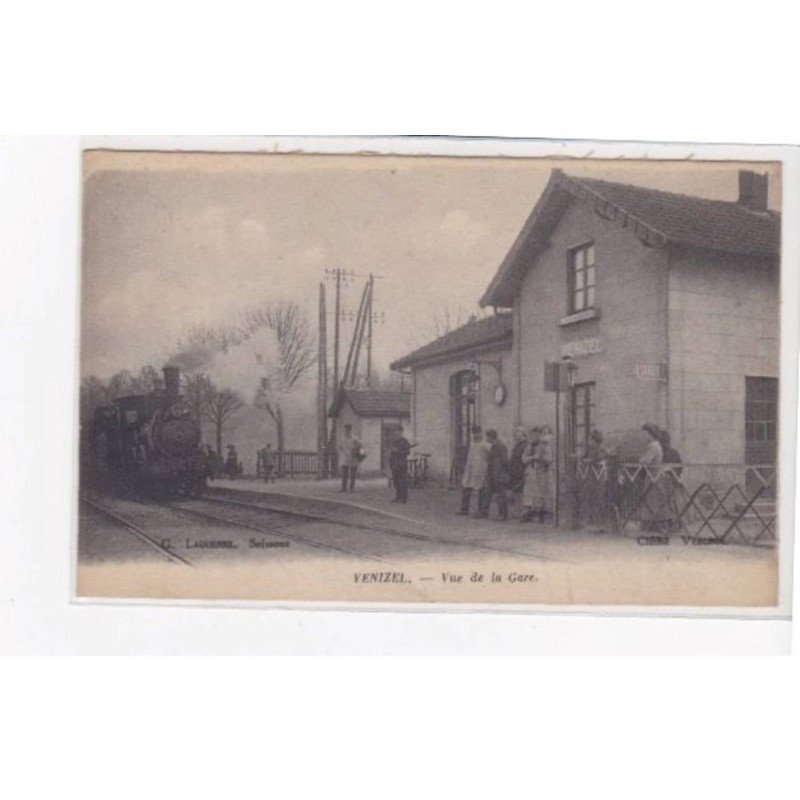 VENIZEL - vue de la gare - très bon état