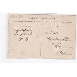 BARCELONNETTE - courrier de Barcelonnette à Prunières - état