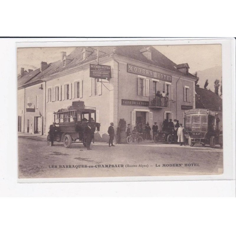 LES BARRAQUES EN CHAMPSAUR - Le Modern' Hotel - autobus - état