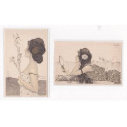 KIRCHNER Raphaël : série complète de 12 carte postales (D-30) - très bon état