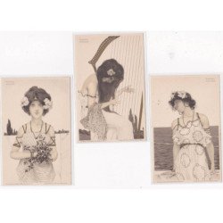 KIRCHNER Raphaël : série complète de 12 carte postales (D-30) - très bon état