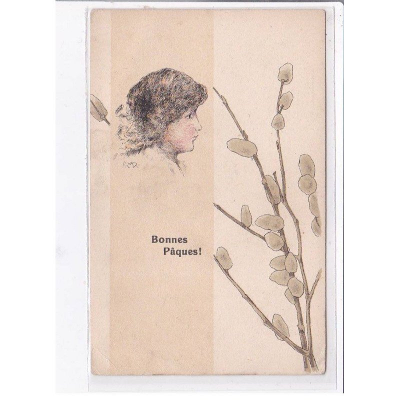 KIRCHNER Raphaël ? :  "portrait de femme" (signée Raschka) - état