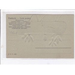 KIRCHNER Raphaël ? :  "carte postale gaufrée" - très bon état