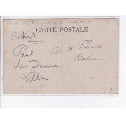 LILLE - Carte - Photo - Vendeur ambulant - Très bon état