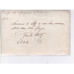 LILLE - Carte - Photo - Intérieur d'atelier - Très bon état