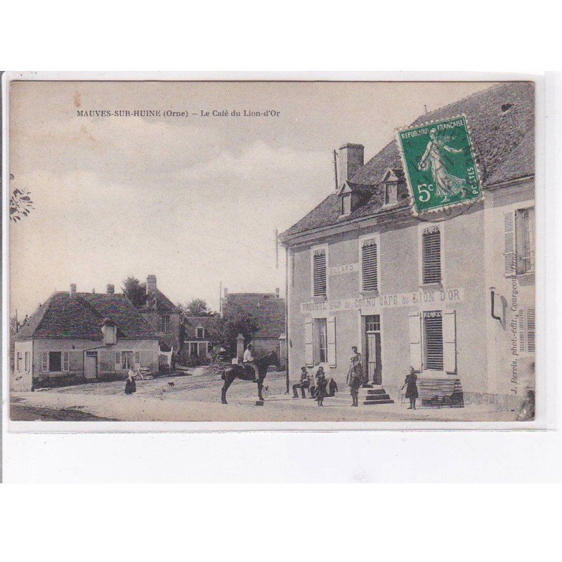 MAUVE SUR HUINE - Le café du Lion-d'Or - Très bon état