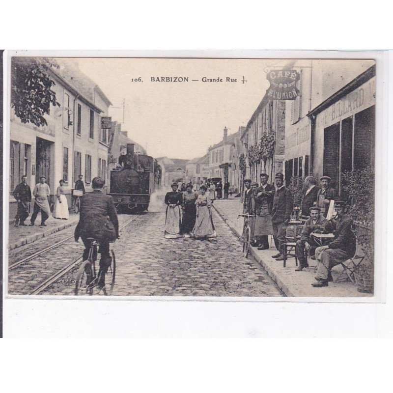 MORET SUR LOING - Hôtel restaurant du Cheval Noir - Maison Marcère - Très bon état