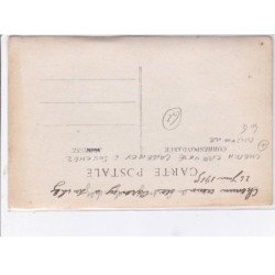 SOUCHEZ - carte - photo - Chemin creux de Carency  - Militaire - très bon état -