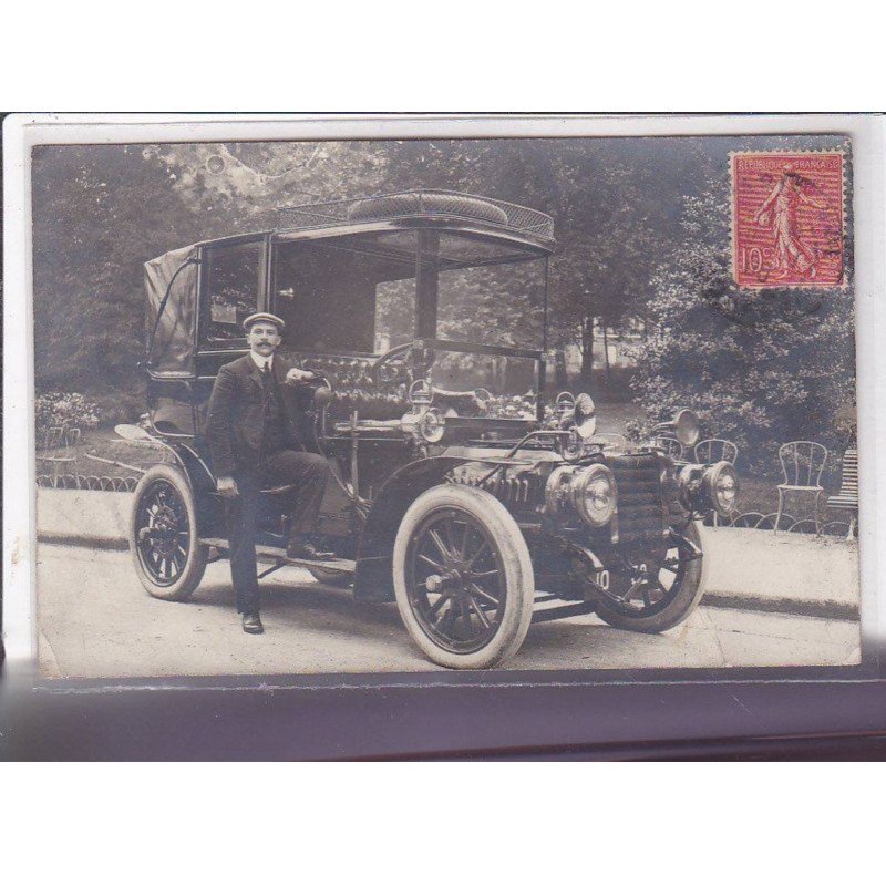 PARIS - carte - photo - automobile - état