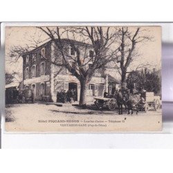 VERTAIZON - Gare - Hôtel Piquand-Begon - état
