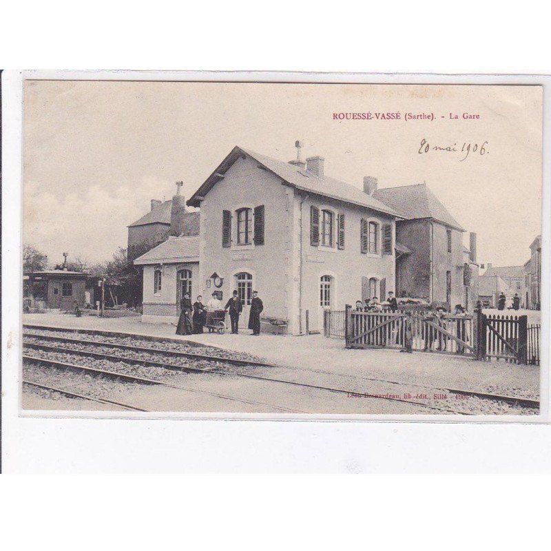 ROUESSE VASSE - la gare - Très bon état