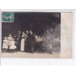 PARIS - Carte - photo -Beurre - Oeufs - Fromages - état