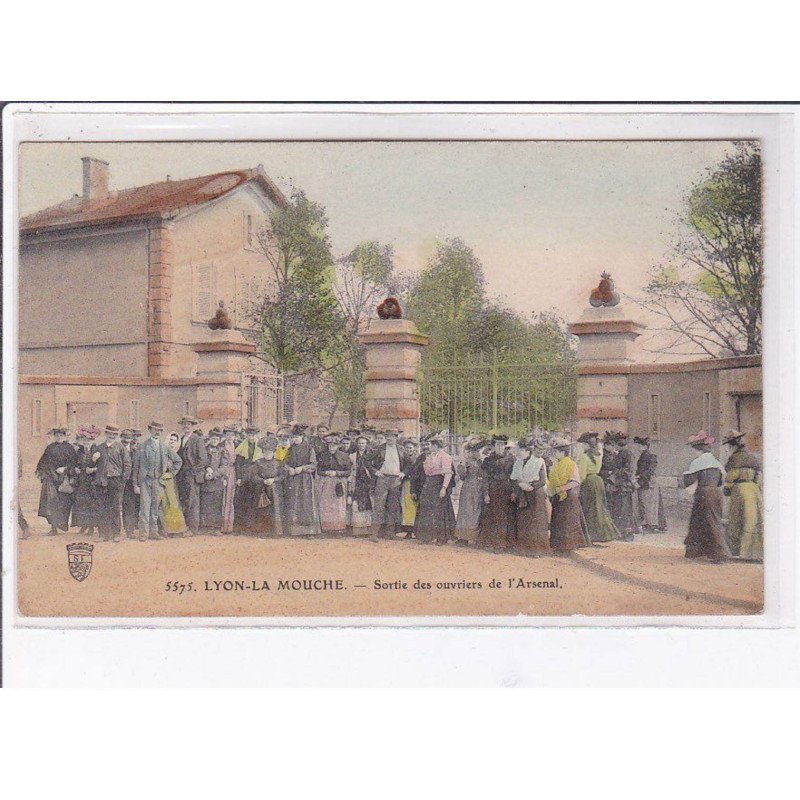 LYON LA MOUCHE - Sortie des ouvriers de l'Arsenal - Très bon état
