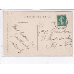 GOUTTIERES - La Gare - Départ de voitures pour Gouttières - Les quatre routes, La Celette, Pionsat... - Très bon état